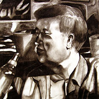 Charcoal Drawing: Potrait